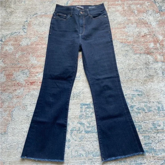 DL1961 Bridget High Rise Cropped Kick Flare Jeans - Picture 3 of 5